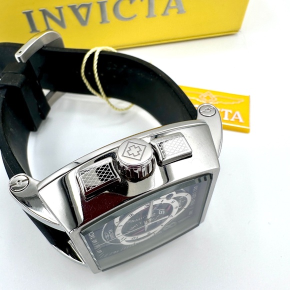 Invicta S1 Rally Tachymeter 44mm Black Dial 100 WR Meter Men's Watch F0042 - Picture 4 of 14